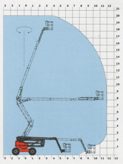 Manitou 200 ATJ Diesel Articulating Boom Lift - Image 3