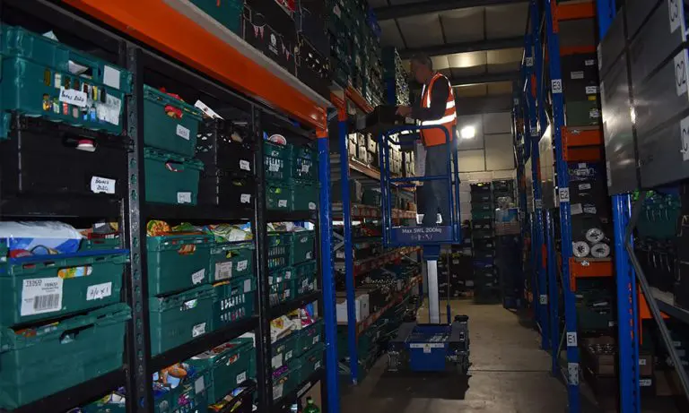 Star Platforms Provides a Push-Around Nano Access Platform to Luton Foodbank