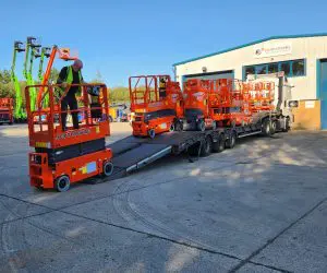 MEWP delivery, Powered Accesss, Dingli