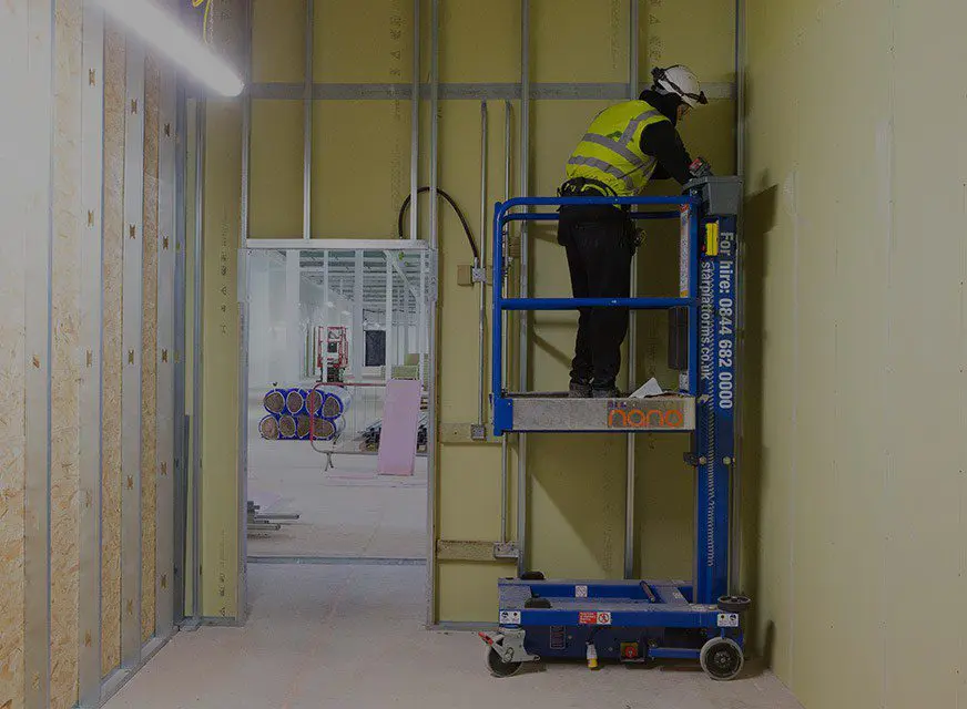 low level platform hire