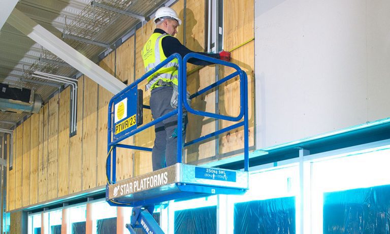 Star Platforms Provide Low Level Access Platforms to New Leisure Centre Build