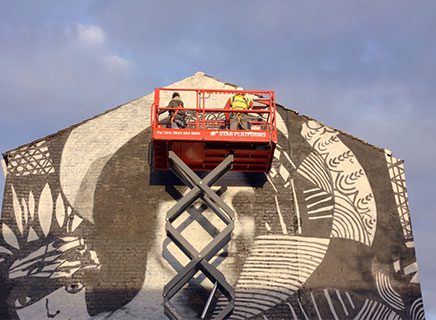 Wood-Street-Walls-Skyjack-Scissor-Lift-436×320