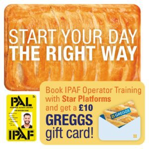Greggs IPAF Offer