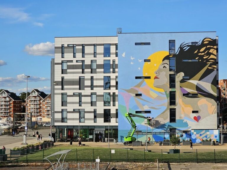 Star Platforms Support Largest Mural Project in East Anglia