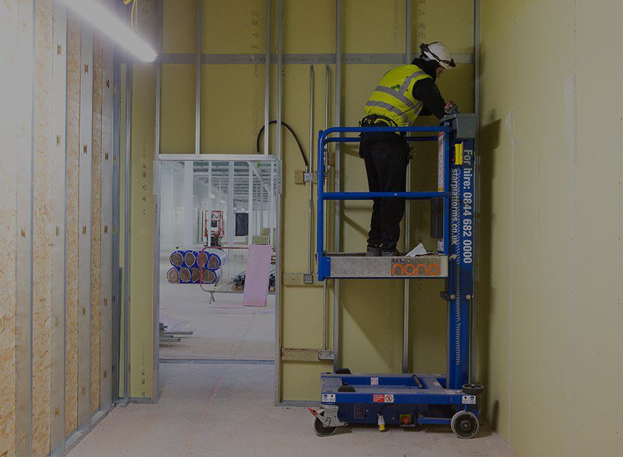 low level platform hire